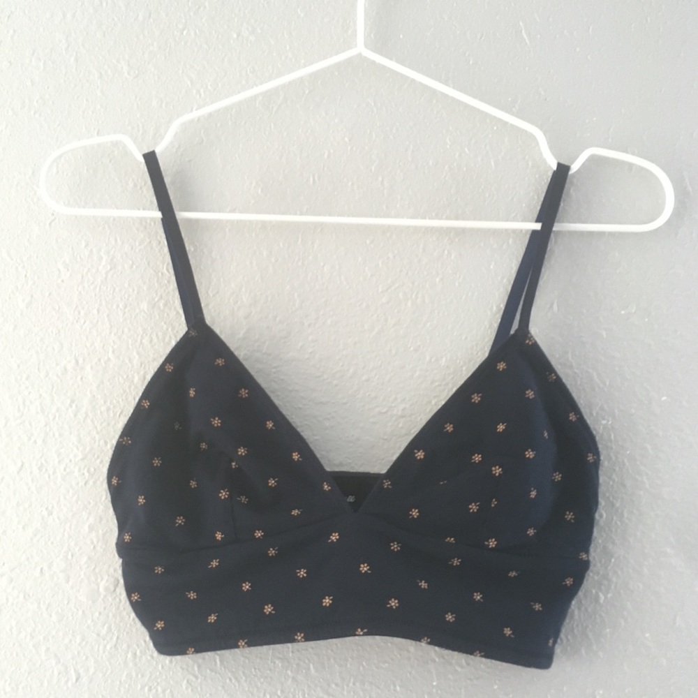 madewell flower bralette